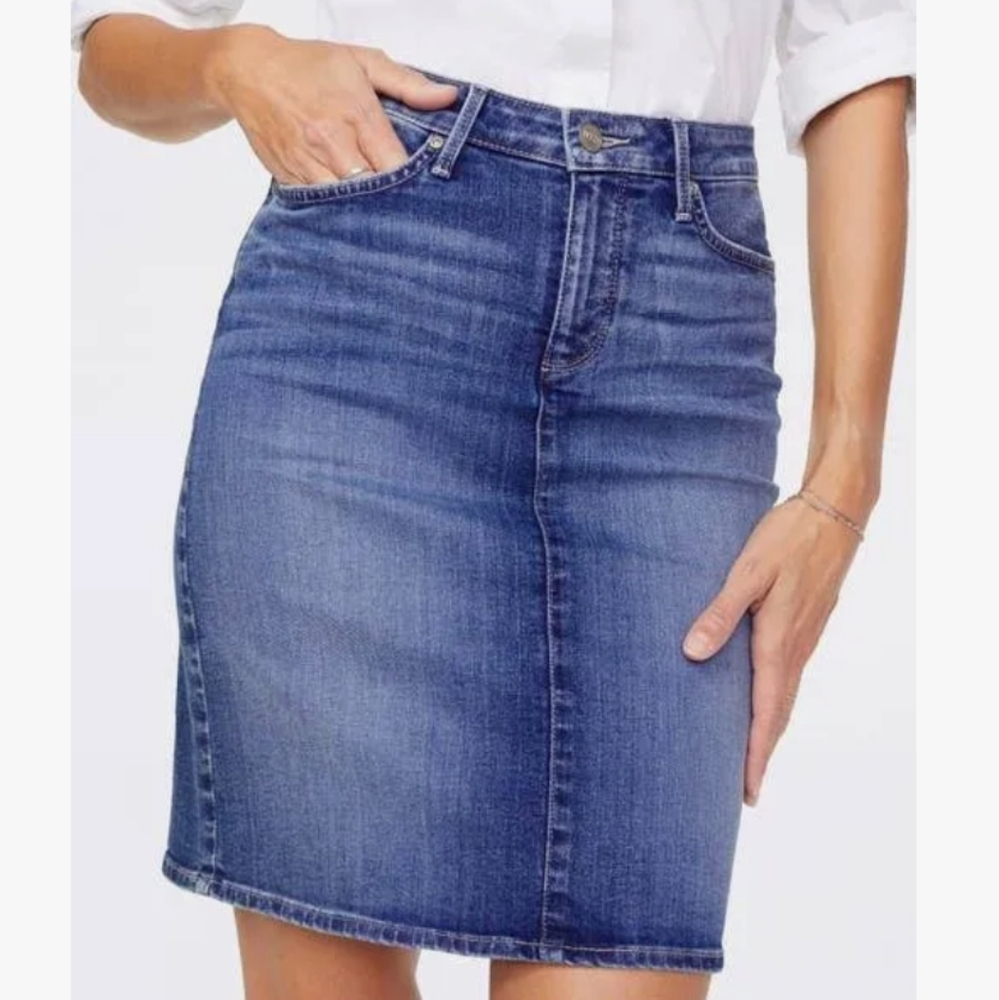 NYDJ Not You Daughter's Jeans Denim Skirt Size 4